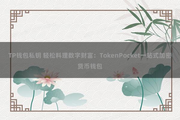 TP钱包私钥 轻松料理数字财富：TokenPocket一站式加密货币钱包