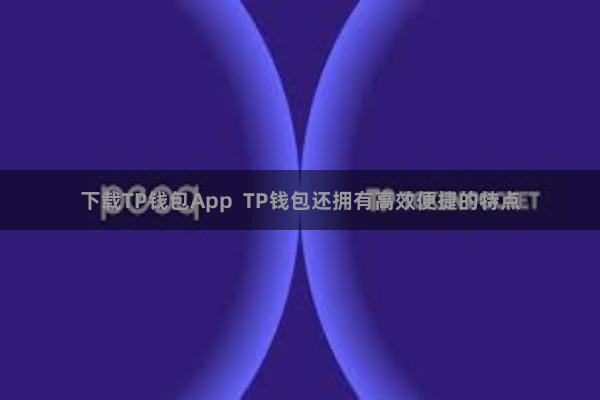 下载TP钱包App  TP钱包还拥有高效便捷的特点